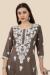 Picture of Stunning Silk Rosy Brown Kurtis & Tunic