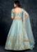 Picture of Grand Silk Sky Blue Lehenga Choli