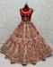 Picture of Wonderful Chiffon Maroon Lehenga Choli