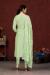 Picture of Comely Silk Tan Straight Cut Salwar Kameez