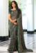 Picture of Beauteous Georgette Dark Slate Grey Saree