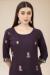 Picture of Comely Chiffon Dark Magenta Kurtis & Tunic