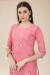 Picture of Pretty Chiffon Light Coral Kurtis & Tunic