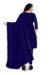 Picture of Cotton Midnight Blue Straight Cut Salwar Kameez