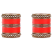 Picture of Ravishing Orange Red Bangles