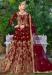 Picture of Sublime Net Maroon Lehenga Choli