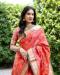 Picture of Excellent Silk Crimson Saree