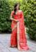 Picture of Excellent Silk Crimson Saree