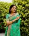 Picture of Sightly Silk Dark Cyan Saree