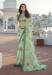 Picture of Classy Georgette Dark Sea Green Saree