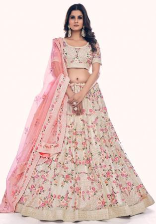 Picture of Elegant Net Thistle Lehenga Choli