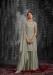 Picture of Graceful Georgette Dark Grey Readymade Salwar Kameez