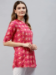 Picture of Graceful Rayon Fire Brick Kurtis & Tunic