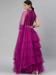 Picture of Charming Net Purple Lehenga Choli