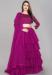 Picture of Resplendent Net Purple Lehenga Choli