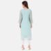 Picture of Bewitching Georgette Light Steel Blue Kurtis & Tunic