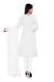 Picture of Cotton White Smoke Straight Cut Salwar Kameez