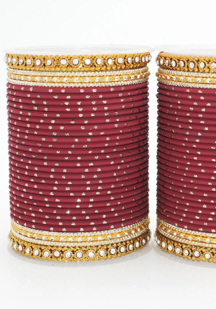 Picture of Admirable Maroon Bangles