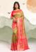 Picture of Beautiful Silk Dark Khaki Saree