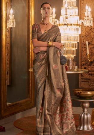 Picture of Comely Silk Sienna Saree