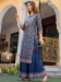 Picture of Cotton Dark Slate Grey Readymade Salwar Kameez