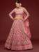 Picture of Sublime Net Rosy Brown Lehenga Choli