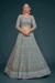 Picture of Enticing Net Light Slate Grey Lehenga Choli