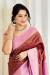 Picture of Resplendent Silk Maroon Saree