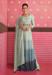 Picture of Charming Georgette Silver Anarkali Salwar Kameez