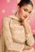 Picture of Classy Georgette Beige Anarkali Salwar Kameez