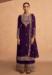 Picture of Grand Georgette Purple Straight Cut Salwar Kameez