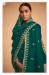 Picture of Ravishing Georgette Teal Straight Cut Salwar Kameez