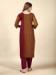 Picture of Rayon & Cotton Saddle Brown Kurtis And Tunic