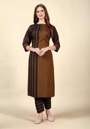 Picture of Rayon & Cotton Dark Slate Grey Kurtis And Tunic