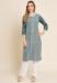 Picture of Alluring Georgette Slate Grey Kurtis & Tunic