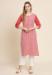 Picture of Pleasing Georgette Light Coral Kurtis & Tunic