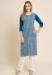 Picture of Charming Georgette Teal Kurtis & Tunic