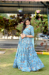 Picture of Pleasing Chiffon Sky Blue Lehenga Choli