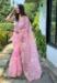 Picture of Charming Organza Thistle Saree