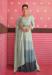 Picture of Good Looking Georgette Gainsboro Anarkali Salwar Kameez