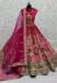 Picture of Resplendent Synthetic Light Coral Lehenga Choli