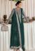 Picture of Georgette Sea Green Straight Cut Salwar Kameez