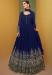 Picture of Georgette Midnight Blue Anarkali Salwar Kameez