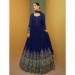 Picture of Georgette Midnight Blue Anarkali Salwar Kameez