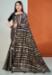 Picture of Splendid Georgette Black Saree