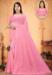 Picture of Radiant Georgette Light Pink Saree