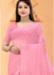 Picture of Radiant Georgette Light Pink Saree