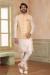 Picture of Enticing Silk Beige Kurtas