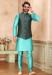 Picture of Fascinating Silk Sky Blue Kurtas