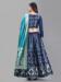 Picture of Sightly Silk Navy Blue Lehenga Choli